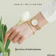 Браслет DanielWellington DW для жінок, класичний великий браслет із рожевого золота у стилі пари DW001, подарунок на день народження для дівчаток - зображення 4