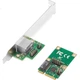 Сетевая карта MOGE Mini PCIe Ethernet, гигабитная, чип RTL, однопортовая, для настольных компьютеров, RJ45, модель MC4246 - изображение 1