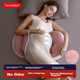 Подушка для вагітних Tomibaby, підтримка талії для сну на боці, підтримка живота U-подібна подушка для сну на боці, спеціалізована для сну, спинка для вагітних, приладдя, рожевий тенсел - зображення 4