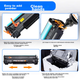 Сумісний з картриджем Tianmo для тонеру HP LaserJet Pro MFP M30w, картриджем M17a, чорнильним картриджем для принтера M17w, блоком фотобарабана M30a M29a M16a M29w M16w CF247A - зображення 8