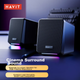 Акустическая система Havit A20 2.0 Black - изображение 4
