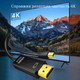 Кабель Mini DP to HDMI Male 4K 1.8m Stone ST-SC072 - зображення 5