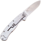 Ніж складаний ESEE Avispa, замок Frame Lock, лезо Plain Stonewashed D2, руківя Coyote Brown FRN, Тайвань, BRK1302CB - изображение 3
