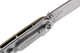 Ніж складаний ESEE Avispa, замок Frame Lock, лезо Plain Stonewashed D2, руківя Coyote Brown FRN, Тайвань, BRK1302CB - изображение 7