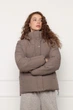Куртка жіноча коротка XL колір капучино YUKI ЦБ-00295066 - зображення 3