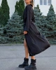 Кардиган жіночий шовковий чорного кольору 39017 One Size - зображення 4