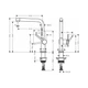 Hansgrohe Talis 270 Смеситель для кухни, черный матовый (72840670) - изображение 5