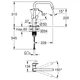 Grohe Eurosmart New Смеситель для кухни, хром (30567000) - изображение 6