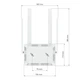 Роутер Keenetic Hopper KN-1912 AC1200 Mesh Wi-Fi гигабитный Белый - изображение 6