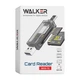 Кардрідер WALKER WCD-72 microSD, SD (вихід USB2.0, Type-C) прозорий - зображення 2