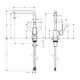 Hansgrohe Focus 280 Смеситель для кухни, нерж. сталь (31817800) - изображение 4