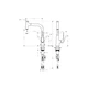 Hansgrohe Talis Select M51 220 1Jet Смеситель для кухни, хром (72822000) - изображение 2