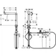 Hansgrohe Aqittura M91 Змішувач для кухні, чорний (76804670) - зображення 10