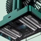Настольный вентилятор DF11-B with clock 7200 mAh Green Epik 000350763 - изображение 3