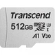 Карта пам'яті Transcend microSDXC 300S 512GB UHS-I (U3) + адаптер SD (TS512GUSD300S-A) [71415] - зображення 2