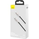 Кабель Baseus Cafule Metal Type-C to Type-C 100W 2m Black (CATJK-D01) [71408] - зображення 4