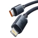 Кабель Baseus Crystal Shine Series Type-C to Lightning 20W 1.2м чорний (CAJY000201) [71410]. - зображення 2