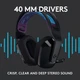 Компьютерная гарнитура Logitech G535 Lightspeed Wireless Gaming Headset (981-000972) Black [70702] - изображение 5