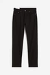 Джинсы slim fit H&M 1024256001c26 W33L34 черные (100014082) - изображение 3