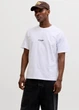Футболка из хлопка оверсайз Jack & Jones 12278787c69 L белая (100014922) - изображение 1