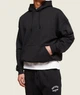 Худи из хлопка оверсайз Gymshark a2c3sc68 M черный (100014320) - изображение 5