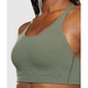 Спортивний топ Gymshark b5a5jc68 M хакі (100014275) - зображення 3