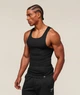 Спортивная майка из хлопка Gymshark a5a2e1c58 XL черная (100014219) - изображение 3