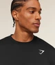 Спортивная футболка Gymshark a6a4wc68 M черная (100014311) - изображение 5