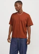 Футболка из хлопка оверсайз Jack & Jones 12254412c69 L коричневая (100015035) - изображение 1