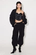 Атласный топ H&M 1188479002c68 XXS черный (100014148) - изображение 3