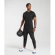 Спортивные штаны slim fit Gymshark a3a7rc68 S черные (100014305) - изображение 3