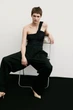 Боди-топ H&M 1228879001c31 L черное (100013980) - изображение 3