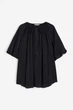 Атласная блуза H&M 1159494002c67 S черная (100013652) - изображение 1