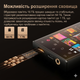 Аудіоплеєр OilSky M308 з підтримкою LDAC DSD512 Hi-Res Lossless 80 ГБ MAX97720, Bluetooth, Wi-Fi, Android - изображение 4