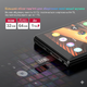 Аудіоплеєр OilSky M501 Pro з підтримкою Hi-Res Lossless, 96 ГБ, MTK 6762, Bluetooth 5.0, Wi-Fi, Android 13, 2500 mAh - изображение 6