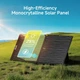 Сонячна панель ALLPOWERS 100W Laminated Integrated Solar Panel SE100 (Роз'єми DC / USB-C / USB-A) - зображення 12