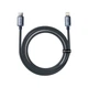 Кабель Baseus Crystal Shine Series Type-C to Lightning 20W 2m Black (CAJY000301) [83467]. - зображення 2