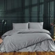 Постельное белье Tivolyo Home Casual k.gri делюкс сатин семейное - изображение 1