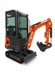 Миниэкскаватор дизельный GTM G-Tex 1200C (7.5 кВт, 10.2 л.с., до 1.76 м, 1200 кг) - изображение 4