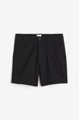 Шорты из хлопка H&M 1153494001c68 W36 черные (100014435) - изображение 1