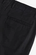 Шорты из хлопка H&M 1153494001c68 W36 черные (100014435) - изображение 2