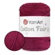 YarnArt Cotton Fair 4/4, Фуксия №5546- хлопковая пряжа для вязания спицами и крючком, 50 г/80 м, 100% хлопок - изображение 1