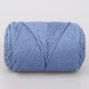 YarnArt Cotton Fair 4/4, Голубой №5583- хлопковая пряжа для вязания спицами и крючком, 50 г/80 м, 100% хлопок - изображение 2