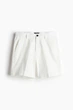 Шорты из хлопка H&M 1127680013c68 W34 белые (100014436) - изображение 1