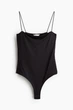 Топ-боди H&M 1228205003c68 S черный (100014146) - изображение 3