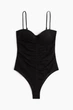 Боди-топ H&M 1208609001c68 75A черное (100014102) - изображение 1