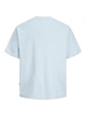 Футболка из хлопка оверсайз Jack & Jones 12254412c69 S голубая (100014872) - изображение 4