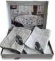 Постельное белье Maison D'or Plumes grey люкссатин с вышивкой евро - изображение 4