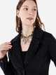 Джинсовая куртка женская Colin's 350 Lotte CL1067249-DN09846 M Черная (8683197984388) - изображение 4