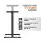 Стол геймерский ITech MT12BB Black компьютерный 1200x600мм регулировка высоты - изображение 9
